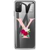 MIXROOM CUSTODIA COVER TRASPARENTE IN TPU PER Oppo Reno 12 / 12 PRO 5G LETTERE FIORI