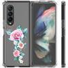 Mixroom Custodia Cover per Samsung Galaxy Z Fold 7 in TPU Trasparente fantasia U9