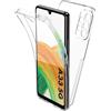 Does not apply Cover per Samsung Galaxy A33 5G, [ Pellicola Protettiva Integrata ], Trasparente