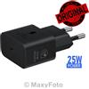SAMSUNG CARICABATTERIE ORIGINALE USB-C 25W EP-TA2510NB SUPER FAST CHARGE 796837A