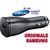 Samsung CARICABATTERIA DA AUTO SAMSUNG ORIGINALE GALAXY S5 NOTE 3 S4 S3 N9000 P10CBE .