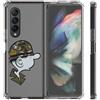 Mixroom Custodia Cover per Samsung Galaxy Z Fold 3 5G in TPU Trasparente fantasia U