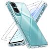 Does not apply Cover per Honor 90 Lite 5G, Con 2 Pezzi Pellicola in Vetro Temperato, Custodia F