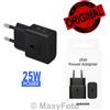 SAMSUNG CARICABATTERIE ORIGINALE USB-C 25W EP-T2510NBE SUPERFAST CHARGE 795EC4A
