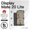 HUAWEI DISPLAY MATE 20 LITE/ PSMART PLUS ORIGINALE SERVICE NO FRAME SCHERMO