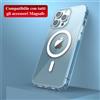 MIXROOM Custodia cover MagSafe per Apple iPhone 13 / Mini Pro Max Magnetica Trasparente