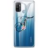 Custodia Cover per TCL 20Y in TPU silicone morbido e trasparente Iniziale Nome