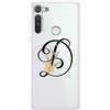 Mixroom Custodia Cover Per Motorola Moto Edge S30 In TPU Morbida LETTERE ALFABETO
