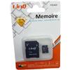 Scheda Di Memoria Memory Card TF Microsd 4GB + Adattatore Sd linq Tfsd-4gb