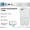 Custodia Cover In Tpu Trasparente Sottile 1.2mm Per Huawei Y6 Pro 2017 mar