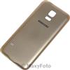 SAMSUNG BACK COVER RETRO ORIGINALE POSTERIORE RICAMBI GALAXY S5 MINI G800 GOLD