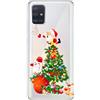 Mixroom Custodia Cover per Samsung Galaxy A13 4G / 5G TPU Trasparente Fantasia M8 NATALE