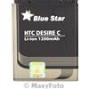 BLUE STAR NEW BATTERIA ORIGINALE BLUE STAR BLSDEC 1200mAh PILA IONI LITIO PER HTC DESIRE C