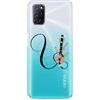 Mixroom CUSTODIA COVER TRASPARENTE TPU MORBIDA Per Oppo A74 5G LETTERE ALFABETO