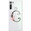 Mixroom Custodia Cover Per Motorola Moto Edge S30 In TPU Morbida LETTERE ALFABETO