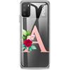 MIXROOM CUSTODIA COVER TRASPARENTE IN TPU PER Oppo Reno 12 / 12 PRO 5G LETTERE FIORI