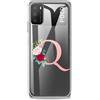MIXROOM CUSTODIA COVER TRASPARENTE IN TPU PER Oppo Reno 12 / 12 PRO 5G LETTERE FIORI