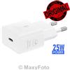 SAMSUNG CARICABATTERIE ORIGINALE USB-C 25W EP-TA2510NW SUPER FAST CHARGE 796319A