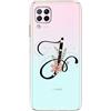Mixroom CUSTODIA COVER IN TPU MORBIDA PER SAMSUNG GALAXY A12 LETTERE ALFABETO