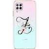 Mixroom CUSTODIA COVER IN TPU MORBIDA PER SAMSUNG GALAXY A12 LETTERE ALFABETO