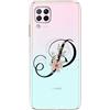 Mixroom CUSTODIA COVER IN TPU MORBIDA PER SAMSUNG GALAXY A12 LETTERE ALFABETO