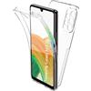 Does not apply Cover per Samsung Galaxy A53 5G, [ Pellicola Protettiva Integrata ], Trasparente