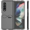 Mixroom Custodia Cover per Samsung Galaxy Z Fold 3 5G in TPU Trasparente fantasia U