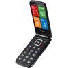 BRONDI MAGNUM XXL 4G LTE ITALIA METAL GREY, Apertura a Flip, Doppio Display 3,2'