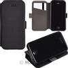 MAXY CUSTODIA BOOK SILICONE FLIP CASE LIBRO ECO PELLE PER XIAOMI REDMI NOTE 4 BLACK
