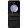 Does not apply Flap Eco-Leather Case Custodia Pieghevole in Ecopelle per Galaxy Z Flip5, Black
