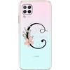 Mixroom CUSTODIA COVER IN TPU MORBIDA PER SAMSUNG GALAXY A12 LETTERE ALFABETO