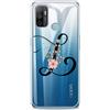 Custodia Cover per TCL 20Y in TPU silicone morbido e trasparente Iniziale Nome