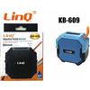 Speaker Cassa Bluetooth Portatile Impermeabile Usb Radio Fm Tf Linq Kb-609