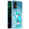 Custodia cover back case per TCL T506D in TPU morbida fantasia LN
