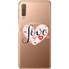 Mixroom CUSTODIA COVER MORBIDA IN TPU TRASPARENTE PER SAMSUNG GALAXY A7 2018 FANTASIA U9