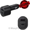 SAMSUNG CARICABATTERIE ORIGINALE AUTO FAST 45W +15W DUAL EP-L5300 60W 795F10A