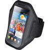 PORTACELLULARE AL BRACCIO ARMBAND SPORT CASE SAMSUNG GT i9100 GALAXY S2 NERO