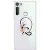 Mixroom Custodia Cover Per Motorola Moto Edge S30 In TPU Morbida LETTERE ALFABETO