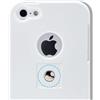 TETRAX, XCASE iPhone 5/5S bianco /white , custodia con magnete integrato