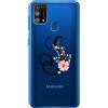 Mixroom CUSTODIA COVER TRASPARENTE TPU MORBIDA PER SAMSUNG GALAXY M31 LETTERE ALFABETO