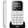 SAIET PRONTO MAX BIANCO CELLULARE PER ANZIANI TASTI BIG DISPALY 2.2" RADIO FM