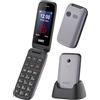 SAIET TELEFONO CELLULARE ANZIANI A SPORTELLINO VOLUME AMPLIFICATO SOS SAIET SCUDOtre