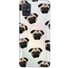 CUSTODIA COVER MORBIDA TRASPARENTE TPU PER SAMSUNG NOTE 20 / ULTRA 5G DISEGN T