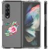 Mixroom Custodia Cover per Samsung Galaxy Z Fold 7 in TPU Trasparente fantasia U9