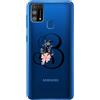 Mixroom CUSTODIA COVER TRASPARENTE TPU MORBIDA PER SAMSUNG GALAXY M31 LETTERE ALFABETO