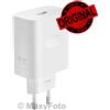 OPPO CARICABATTERIE RICAMBIO ORIGINALE USB VCB4HAEH SUPERVOOC 45W WHITE 793496A