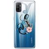 Custodia Cover per TCL 20Y in TPU silicone morbido e trasparente Iniziale Nome