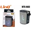 Altoparlante Speaker Bluetooth Kts-683 Radio FM Usb Microsd Luce A Led linq
