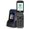 SAIET LINK4G+ CELLULARE PER ANZIANI SPORTELLINO TASTI GRANDI SOS WHATSAPP ANDROI
