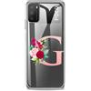 MIXROOM CUSTODIA COVER TRASPARENTE IN TPU PER Oppo Reno 12 / 12 PRO 5G LETTERE FIORI